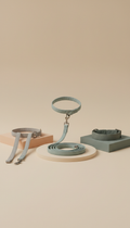 Muted-Tone Leash and Collar Set