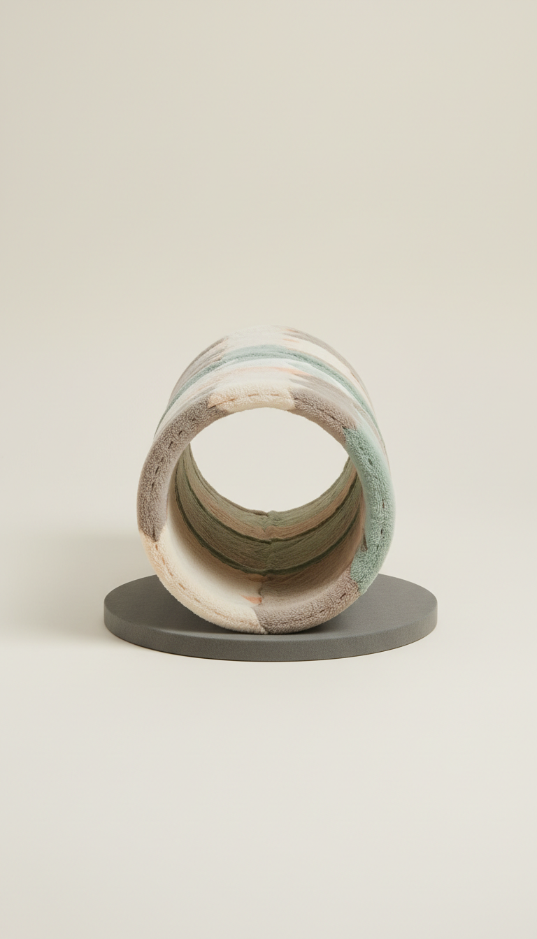 Soft-Touch Cat Tunnel Toy